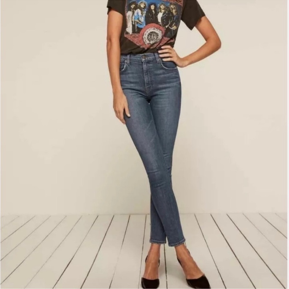 Reformation High and Skinny Jeans